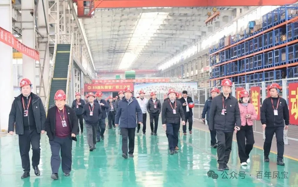 省民营企业党建示范班学员到凤宝管业观摩